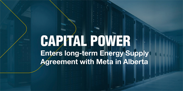 Capital Power Enters Long-term Energy Supply Agreement with Meta in ...